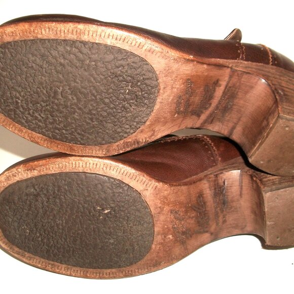 Pep Monjo Spain Handmade Eco-Friendly Low-Heel Booties 9M $325 - Picture 9 of 10